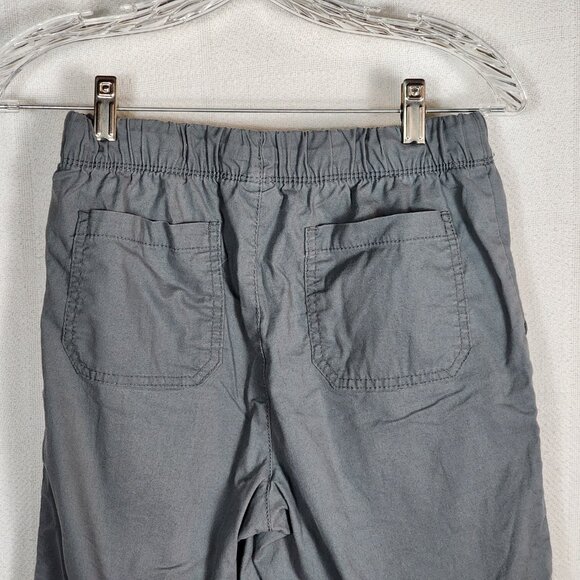 Wonder Nation Grey Flannel Cotton Poly Span Elastic Tie Waist Shorts Size XXL 18 - Picture 12 of 16